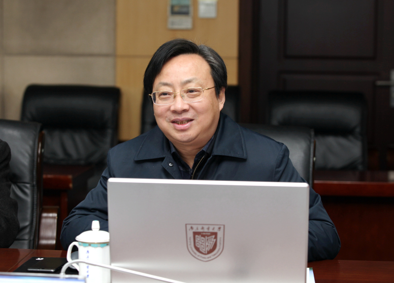 刘陈书记介绍南邮情况